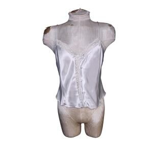 Victorias Secret Camisole Lingerie Pajama‎ Top Gold Label Size Small Beige